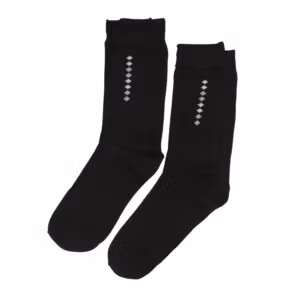 גרבי גבר במבוק מדוגם יהלומים