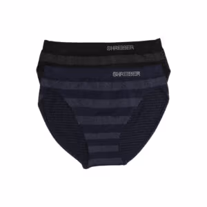 תחתון סנטוני נשים ביקיני ללא תפר פסים מלאנז