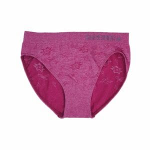 תחתון סנטוני נשים בקיני ללא תפר מלנז - בורדו, M