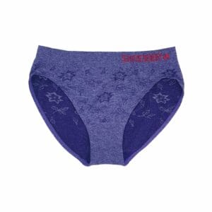 תחתון סנטוני נשים בקיני ללא תפר מלנז - סגול, XXL