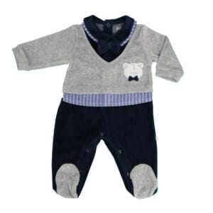 אוברול BABY קטיפה חורף - 0-3