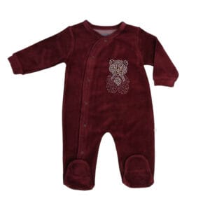 אוברול BABY קטיפה חורף - 0-3