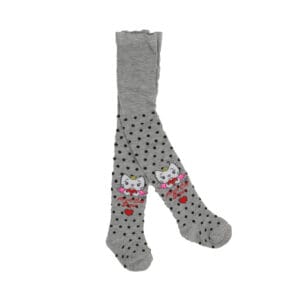 גרביון תינוקות אקרילן אנגלקט - 6-12, אפור