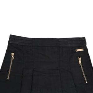 חצאית תלבושת חגורה דמוי עור - 6