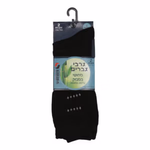 גרבי גבר במבוק מדוגם