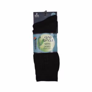 גרבי גבר במבוק מדוגם