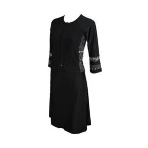 בגד ים נשים צנוע טוניקה אפור - 46