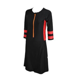 בגד ים נשים צנוע טוניקה כתום - 46