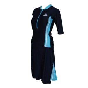 בגד ים ילדות/נערות צנוע 2 חלקים טורקיז - 8