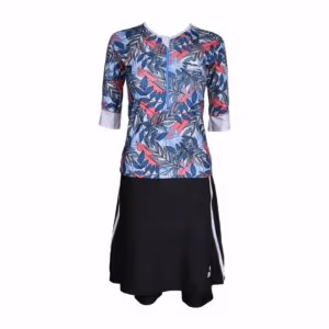 בגד ים ילדות/נערות צנוע 2 חלקים - 8