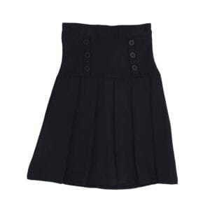 חצאית תלבושת לבית ספר כפתורים - 14