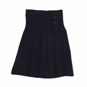 חצאית תלבושת לבית ספר כפתורים - 10
