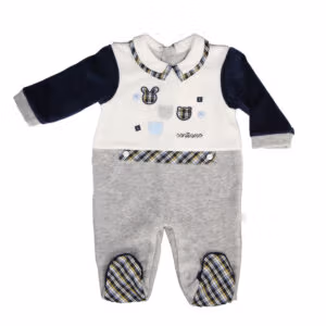 אוברול BABY קטיפה חורף - 6-9