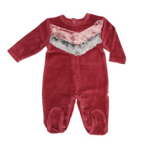 אוברול BABY קטיפה חורף - 0-3