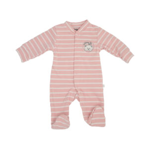 אוברול BABY פליז חורף במגוון צבעים - 6-9, ורוד