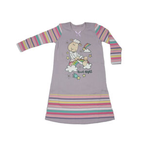 כותנת לילה לילדות חורף  פוטר - 18