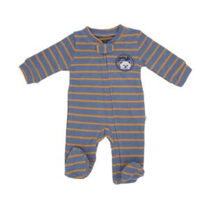 אוברול BABY סריג חורף - 3-6, תכלת