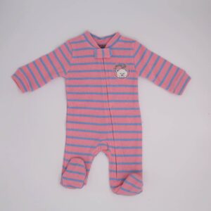 אוברול BABY סריג חורף - 0-3, ורוד