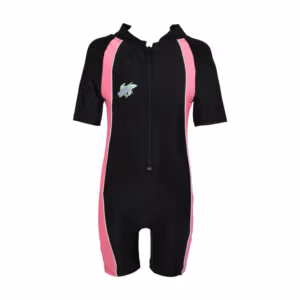 בגד ים אוברול לילדים - 4, ורוד