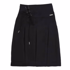 חצאית תלבושת לבית ספר שרוך