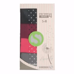 מארז 4 תחתני נשים ללא תפר