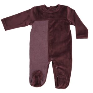 אוברול BABY קטיפה חורף - 3-6