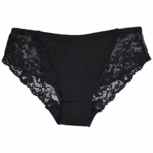 תחתון נשים בקיני תחרה שחור / לבן