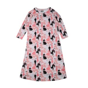 כותנת לילדות ונערות קיץ כותנה שרוול 3/4 - 14