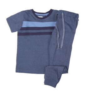 פיג'מה לילדים שרוול קצר קיץ כותנה - 2