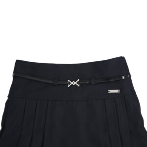 חצאית תלבושת לבית ספר חגורה יהלומים - 18