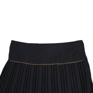 חצאית תלבושת לבית ספר פליסה רוכסן זהב - 18