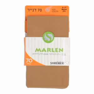 גרביון ילדות 70 דנייר אטום מרלן