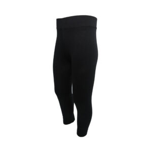 טייץ כותנה ארוך לילדות במגוון צבעים - 2, שחור