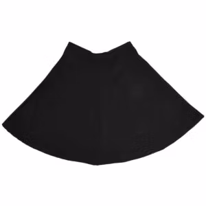 חצאית תלבושת לבית ספר A  ג'רסי - 16, שחור