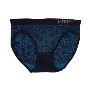 תחתון סנטוני נשים בקיני ללא תפר דמוי תחרה - טוקיז-כהה-2, S