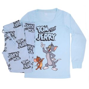 פיג'מה לנשים טריקו קיץ טום וג'רי - XS