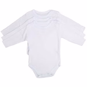 מארז 3 בגדי גוף חורף איכותי לתינוק שרוול ארוך פלנל