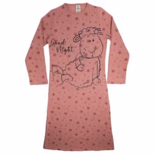 כותונת לילה נשים חורף - M