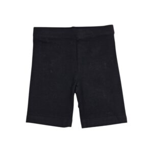 מכנס טייץ כותנה קצר לתינוקות - 12-18, שחור