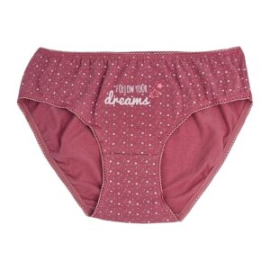 תחתון נשים כותנה לייקרה - XL, ורוד-עתיק