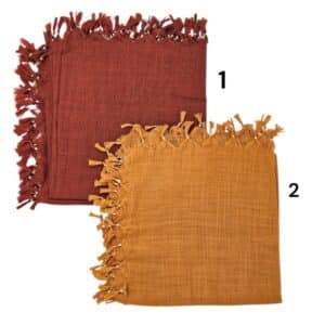 מטפחות ראש מרובעות כותנה עבה פרנזים #0019