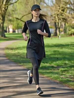 חולצת נשים מנדפת דריי פיט שרוול 3/4