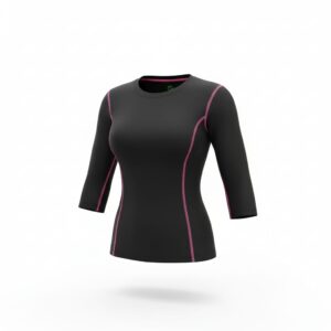 חולצת נשים מנדפת דריי פיט שרוול 3/4