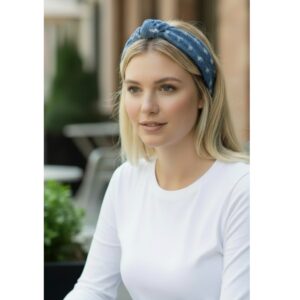 קשת שיער ג'ינס