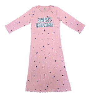 כותונת לילה / פיג'מה לקיץ לנשים ורוד עתיק - XL