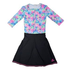 בגד ים לילדות צנוע טוניקה - 10