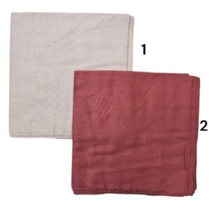 מטפחות ראש מרובעות כותנה דקה #3738 - 1