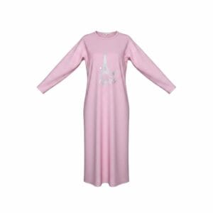 כותונת נוחות ללילה ויסקוזה איפל - S, ורוד-עתיק